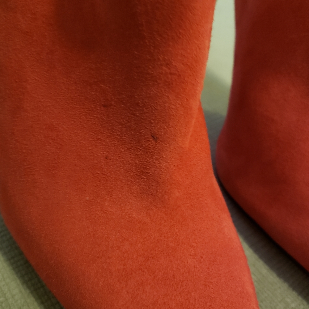 Red Suede Mules. - image 4